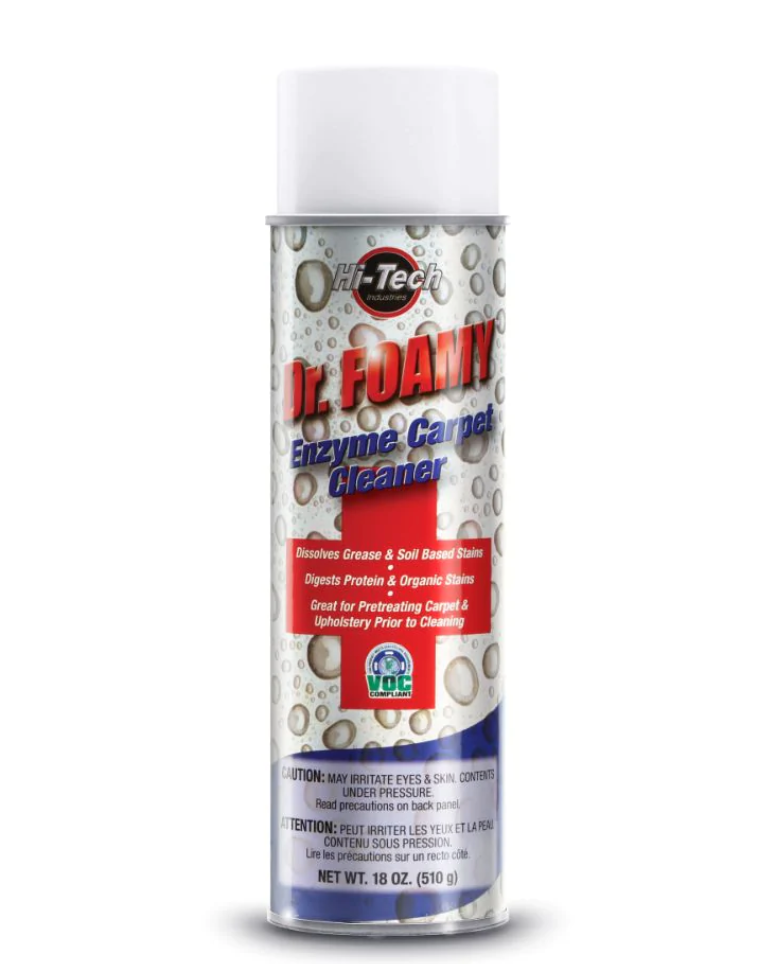 Dr. Foamy Enzyme Cleaner Upside Down