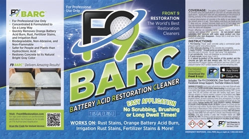 F9 B.A.R.C. Rust and Oxidation Remover