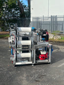 Drone Cleaning Pressure/Soft Wash, RO/DI Window Cleaning Skid