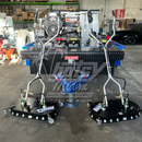 Ultimate Parking Garage Low-Profile Trailer Build, Dual Hot & Cold Water Pressure Washer Downstream setup
