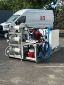 Drone Cleaning Pressure/Soft Wash, RO/DI Window Cleaning Skid