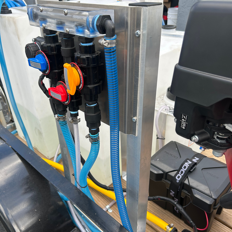 Dual-User Cold Water Pressure Wash & Soft Wash trailer package