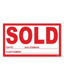 Sold Sticker 100 ct