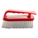 Iron Handle Jumbo Upholstery Brush W/ Scraper