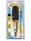 The DS Twist – Adjustable Downstream Soft Wash Nozzle | 0°–60° Variable Spray | Up to 60 FT Reach
