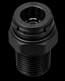 1/2" mpt x 1/2" PTF - PLASTIC