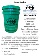Silacast BES: Wet Look, No Strip Paver Sealer