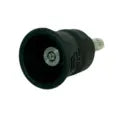 MTM Hydro Black NH35 Nozzle with Guard – Size 3.0, 40° Spray Pattern, 1/4" Stainless Steel Plug