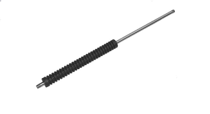 LANCE ROUND MOLDED GRIP  1/4 CHROME PLATED  STEEL