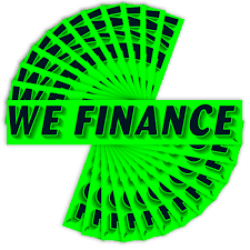 We Finance sticker