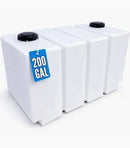 200 Gallon Slim Tank – Space-Saving Water Storage Tank for Pressure Washing & Mobile Detailing